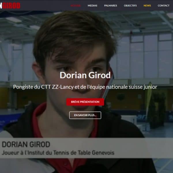 Site web Dorian Girod