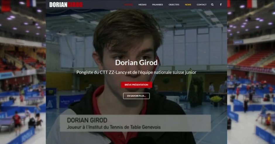 Site web Dorian Girod